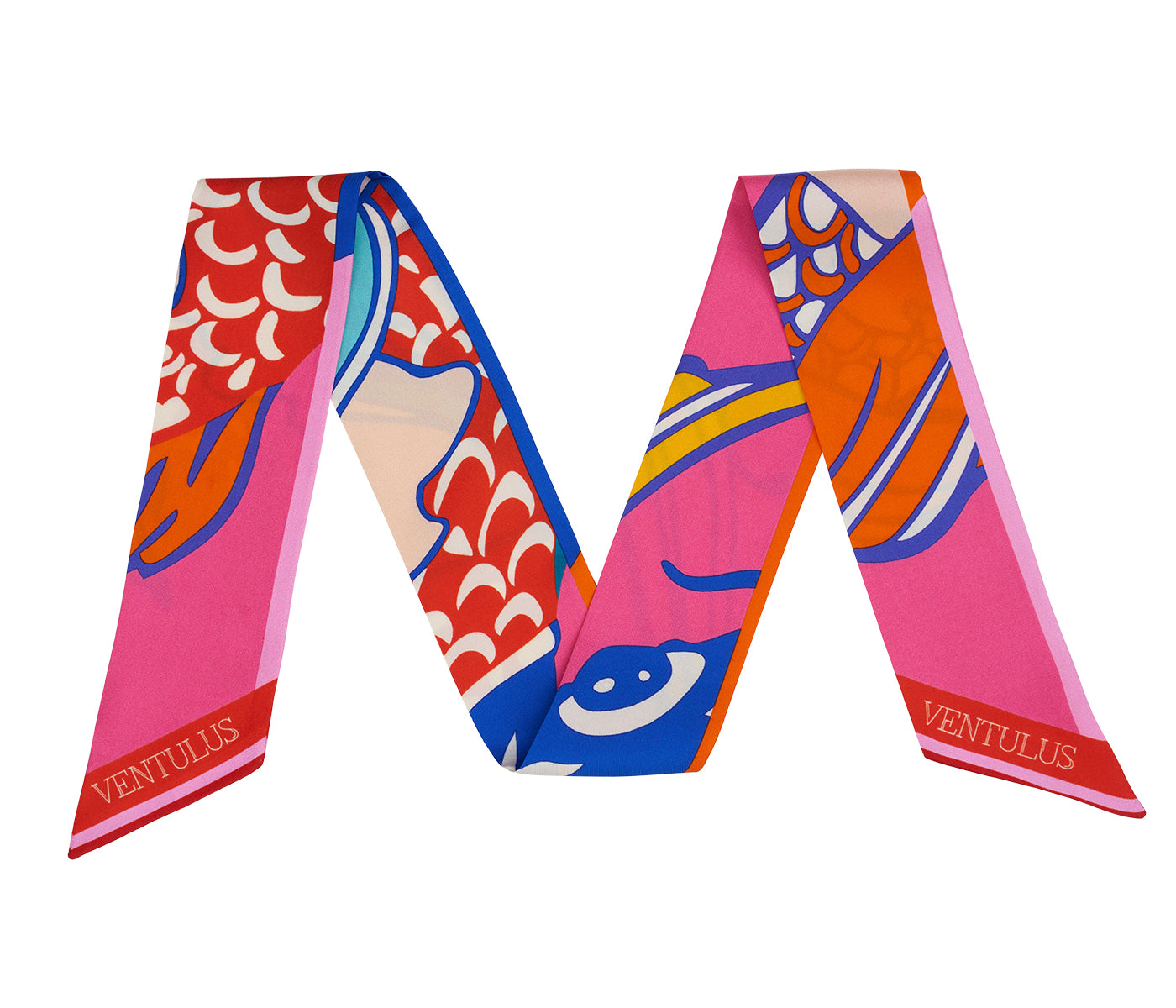 Koi Ipek Bandana Pembe
